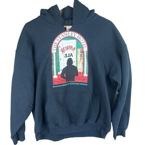Vintage The Shining Redrum Ale Stanley Hotel Hoodie Size Large Black Horrorcore